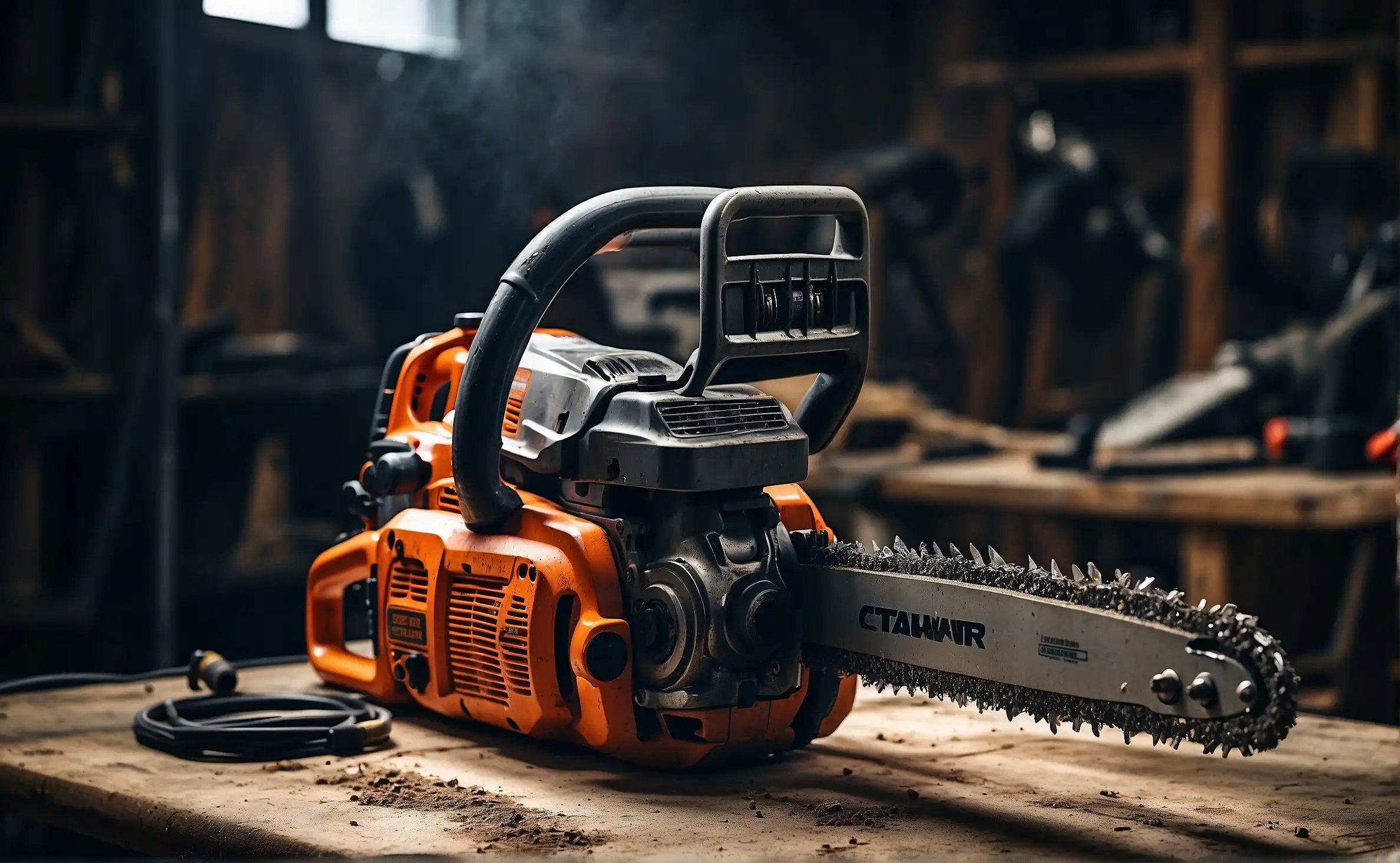 Chainsaw with brushless motor