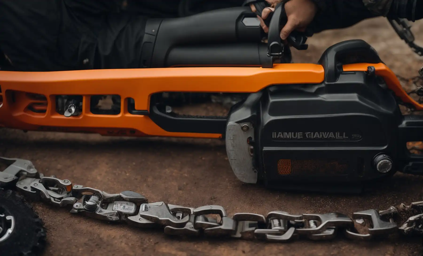 How to Measure a Chainsaw Chain