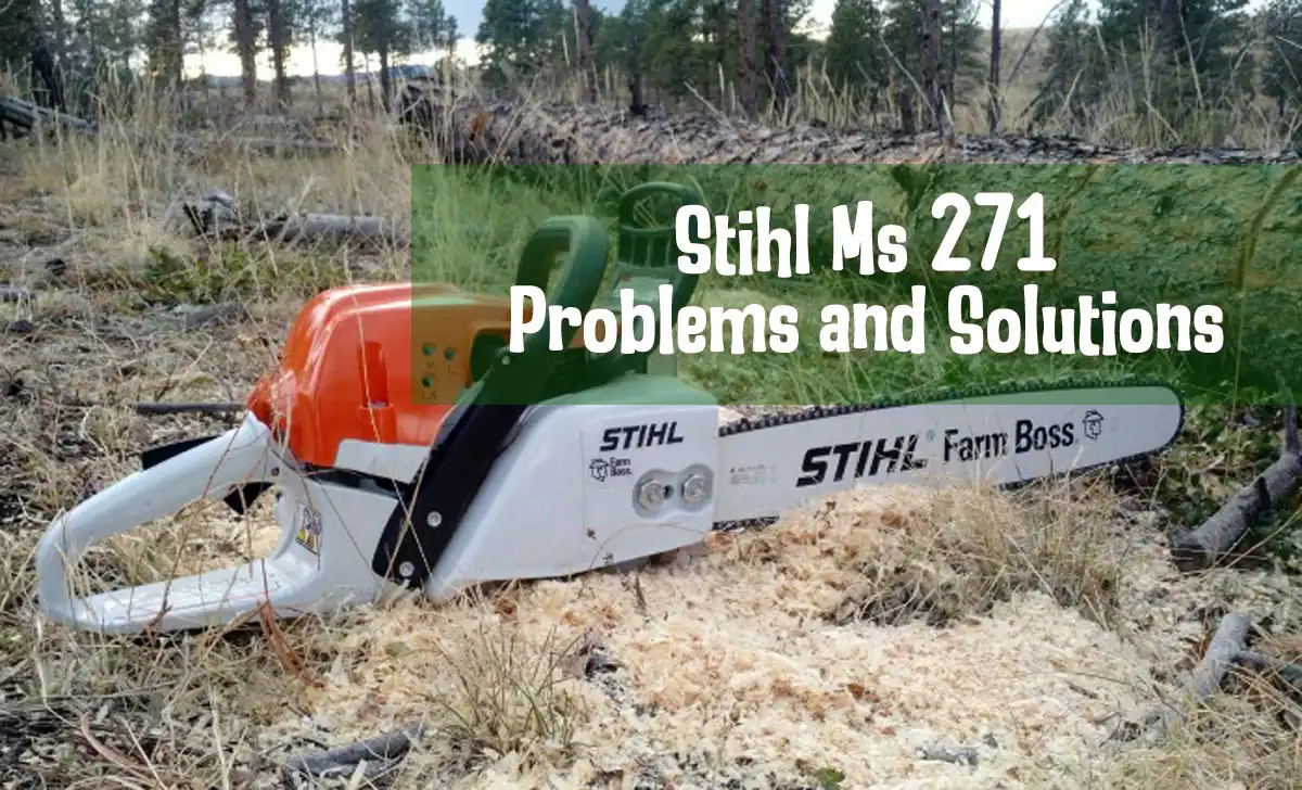 Stihl Ms 271 Problems and Solutions